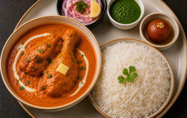 Butter Chicken Rice Combo