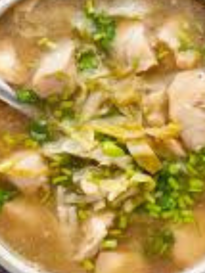 Chicken Lemon Coriander Soup