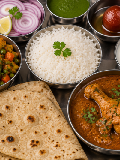 Chicken Thali