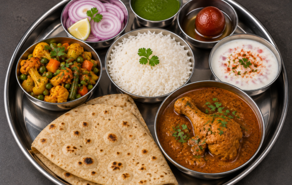Chicken Thali