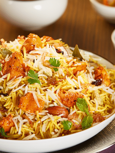 Paneer Tikka Biryani