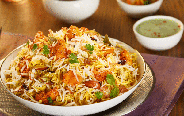 Paneer Tikka Biryani