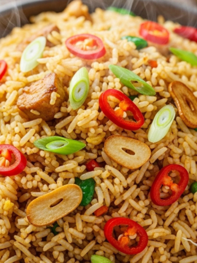 Veg Chilli Garlic Fried Rice