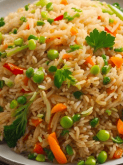 Veg Singapori Fried Rice