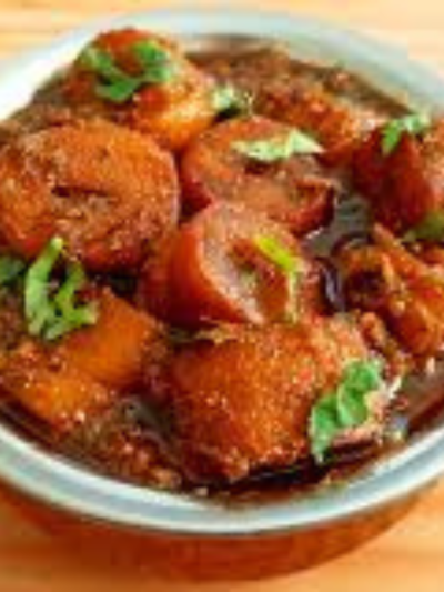 Achari Soya Chaap(Half)