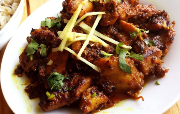 Chicken Dhaniya Adraki