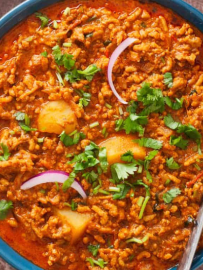 Chicken Keema Curry(Half)