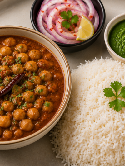 Chole Rice Combo