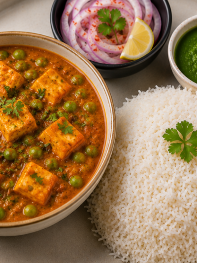 Mutter Paneer Combo