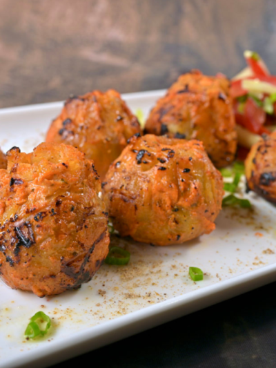 Veg Tandoori Momos(Full)