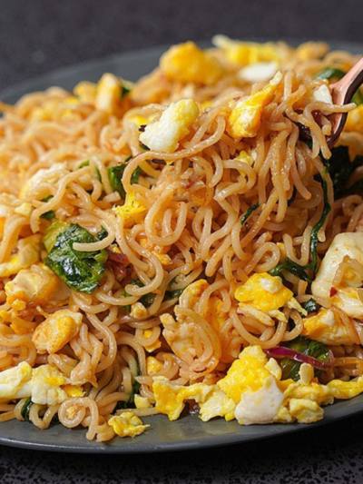 Egg Masala Maggie